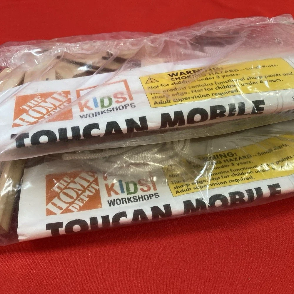 2 - Home Depot Kid's Workshop Kit / Toucan Mobile / Unassembled